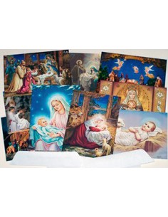Variety of 12 Christmas Cards