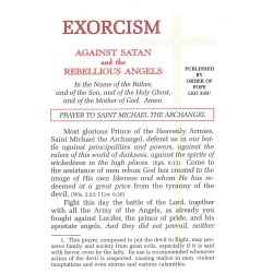 Exorcism against Satan and...