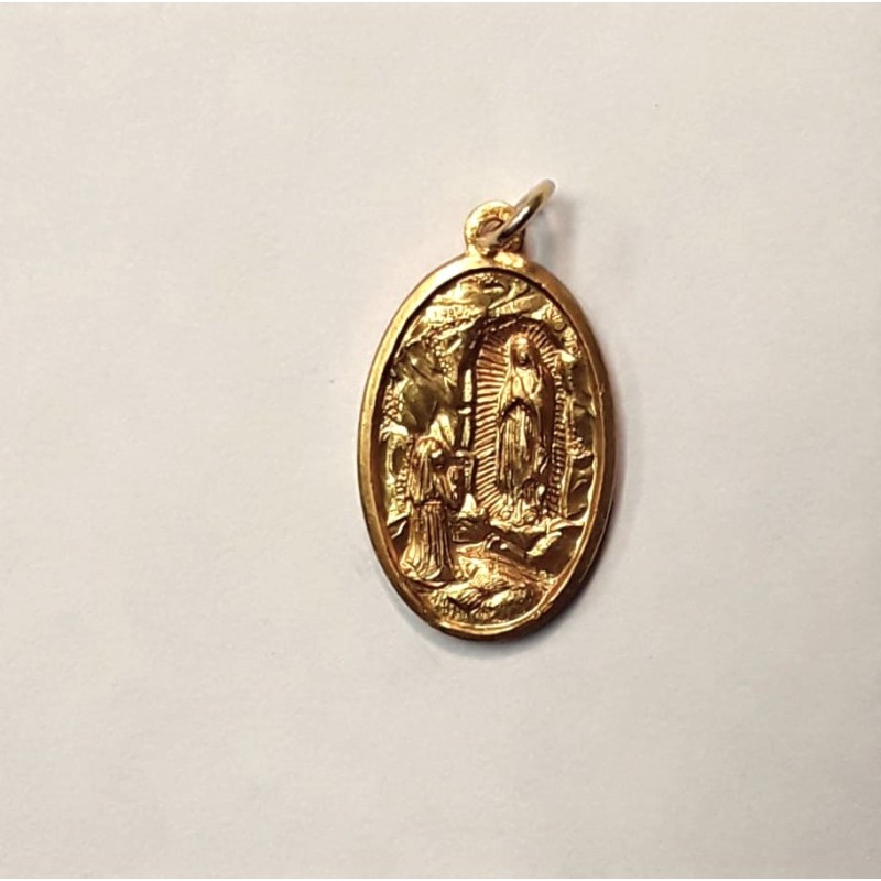 Médaille de Notre-Dame de Lourdes