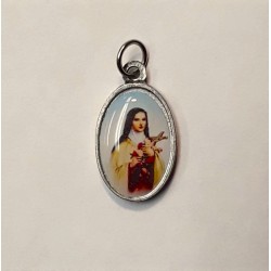 Médaille Miraculeuse et sainte Thérèse de l'Enfant-Jésus